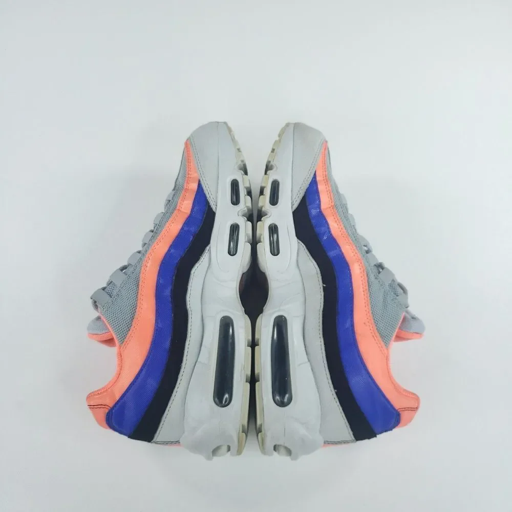 Nike Air Max‎ 95 Essential Shoes Mens 8.5 Gray Black Pink Sneakers Trainers